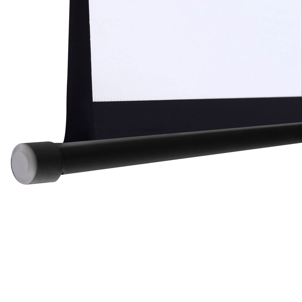 4:3 Projector Screen with Manual Pull Down for Home Theater