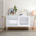 Freestanding Steel File Filing Cabinet with Open Shelves
