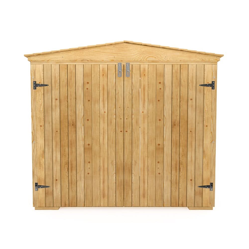 Wooden Garden Storage Shed – Lockable Outdoor Storage for Tools, Bikes & Garden Equipment