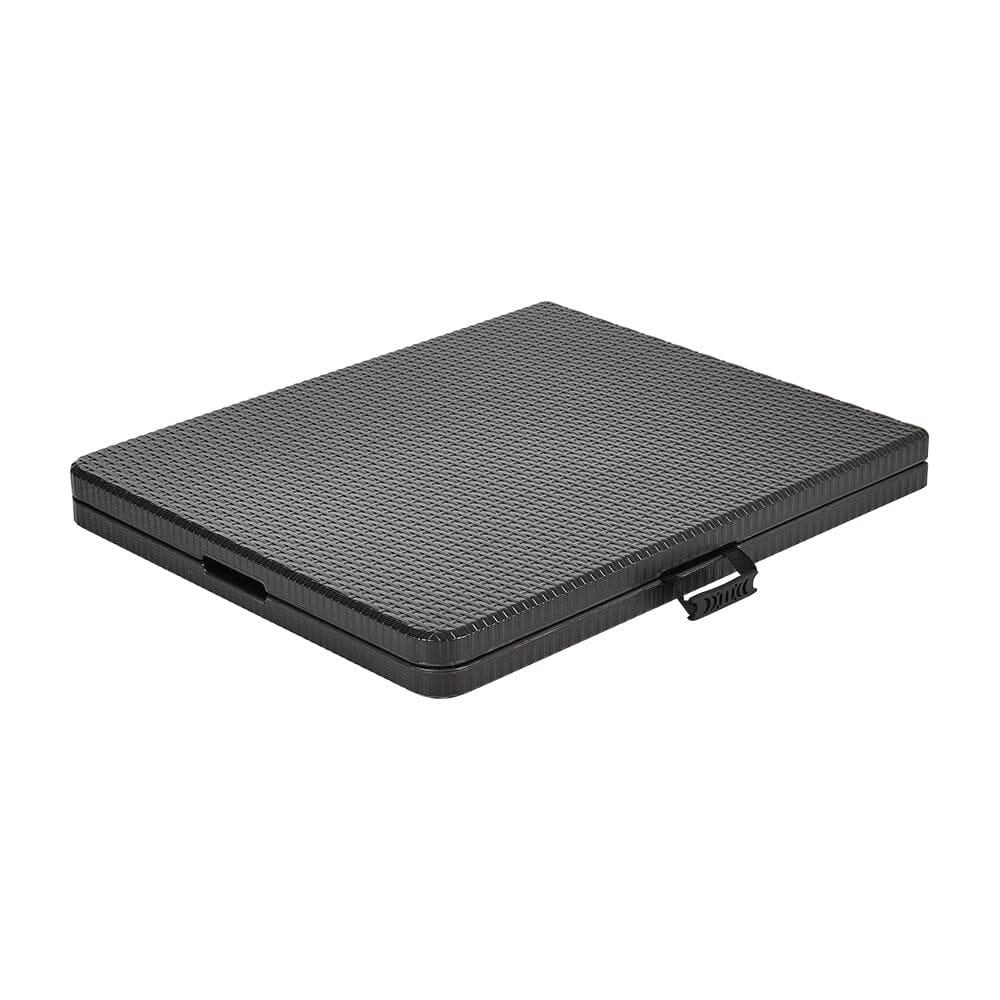 178cm L Folding Table Portable Outdoor Black Rattan Plastic Folding Table