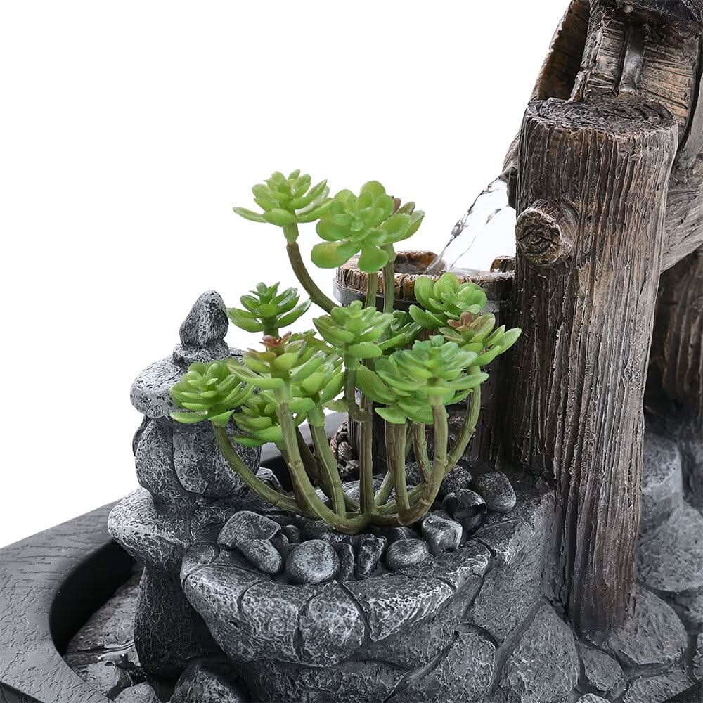 Tabletop Fountain Relaxation Water Feature for Home Decor Perfect for Relaxation Meditation