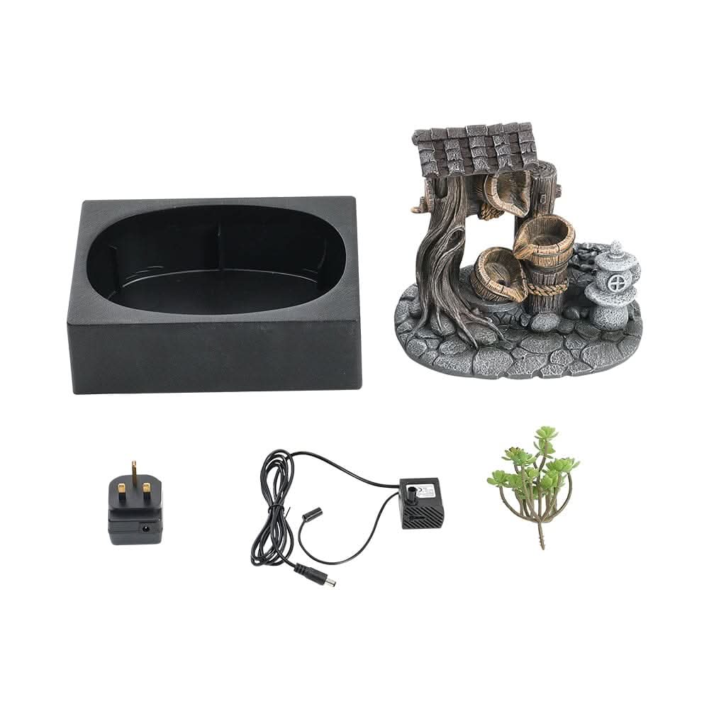 Tabletop Fountain Relaxation Water Feature for Home Decor Perfect for Relaxation Meditation