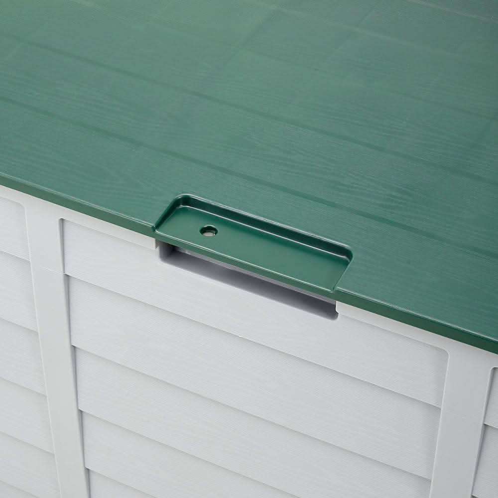 Waterproof Large Plastic Garden Storage Box with Wheels