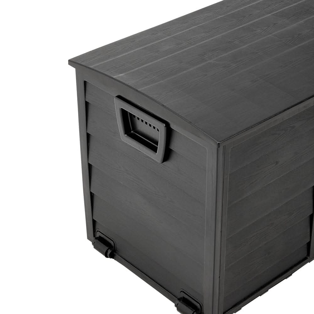 Waterproof Large Plastic Garden Storage Box with Wheels