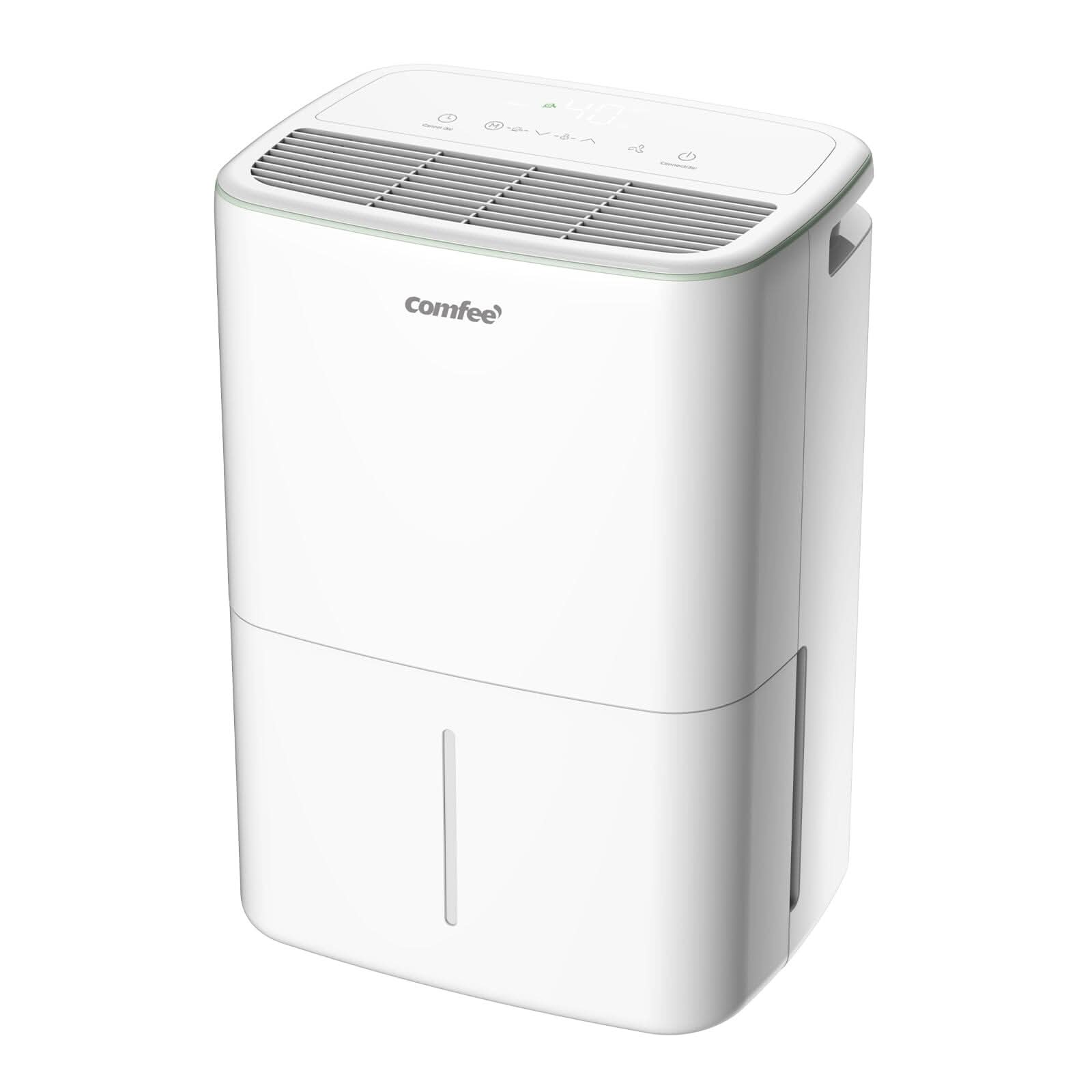 COMFEE' Aqua Dry 12L/DAY Dehumidifier for Home with 2.5L Water Tank