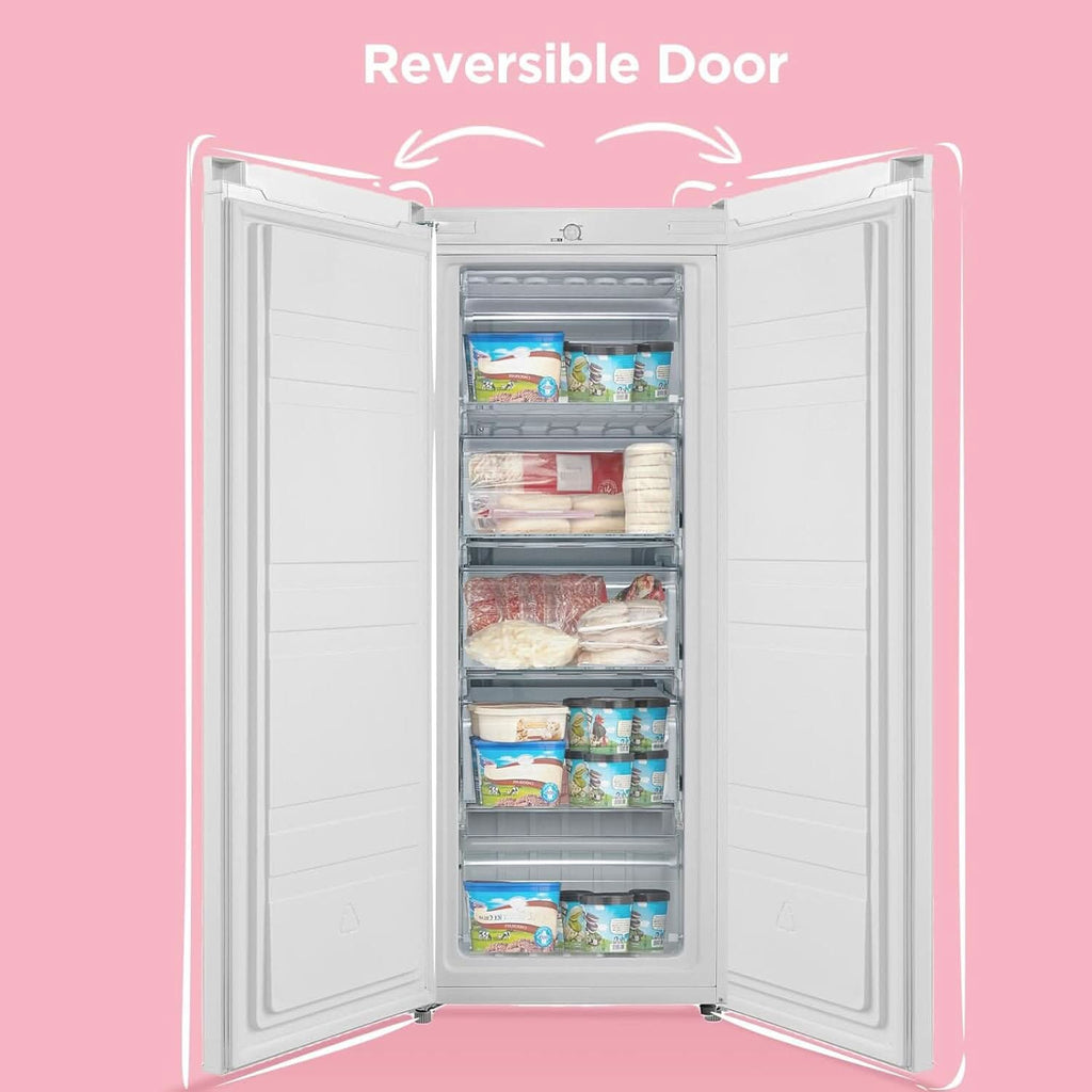 COMFEE' RCU160WH2UK(E) 160 Litre Freestanding Upright Freezer
