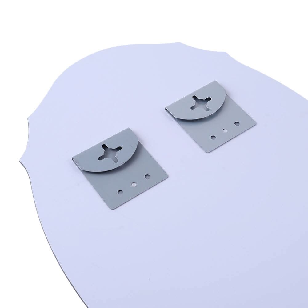 60cm H Ellipse Wall Mounted Mirror with Beveled Edge