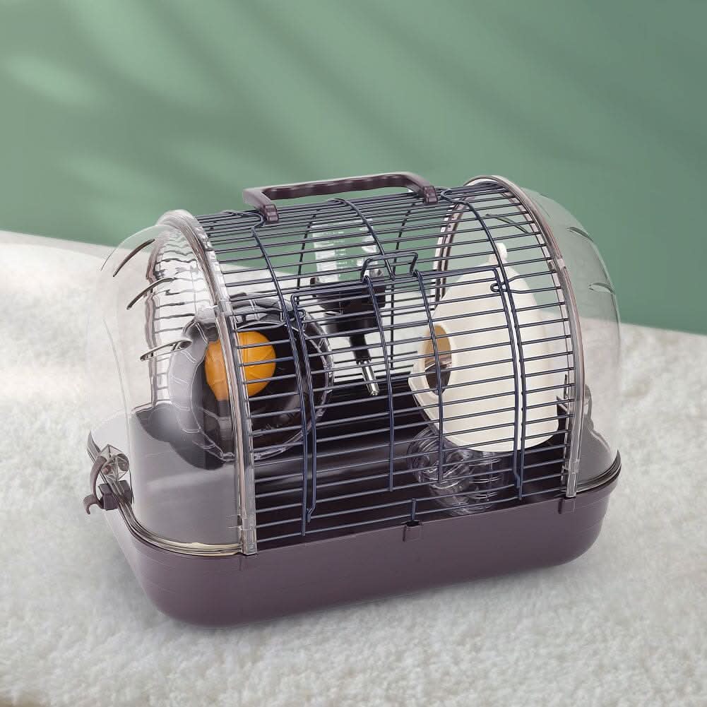 Crystal Hamster Cage: Stylish and Comfortable Outdoor Habitat