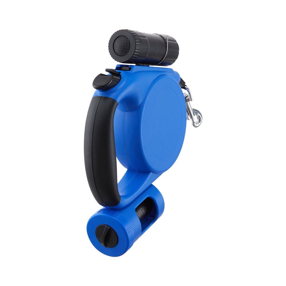 PetVoyage 5M Retractable Leash with LED and Waste Dispenser
