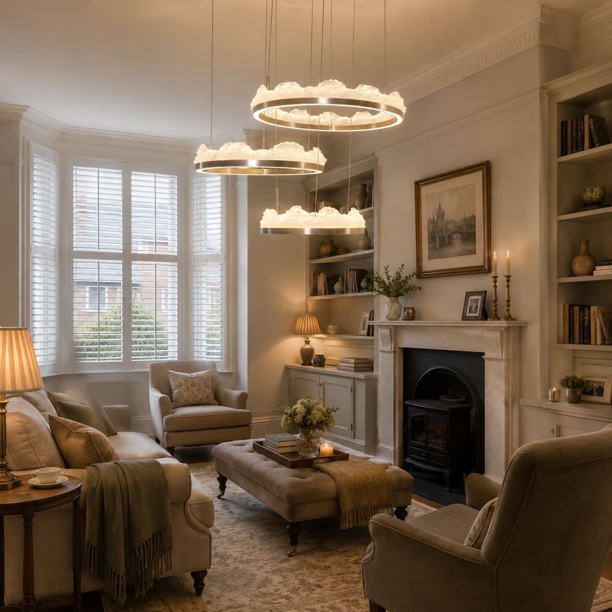 Lightsin High-End Nordic Aluminum Pendant Light with Dimmable Function