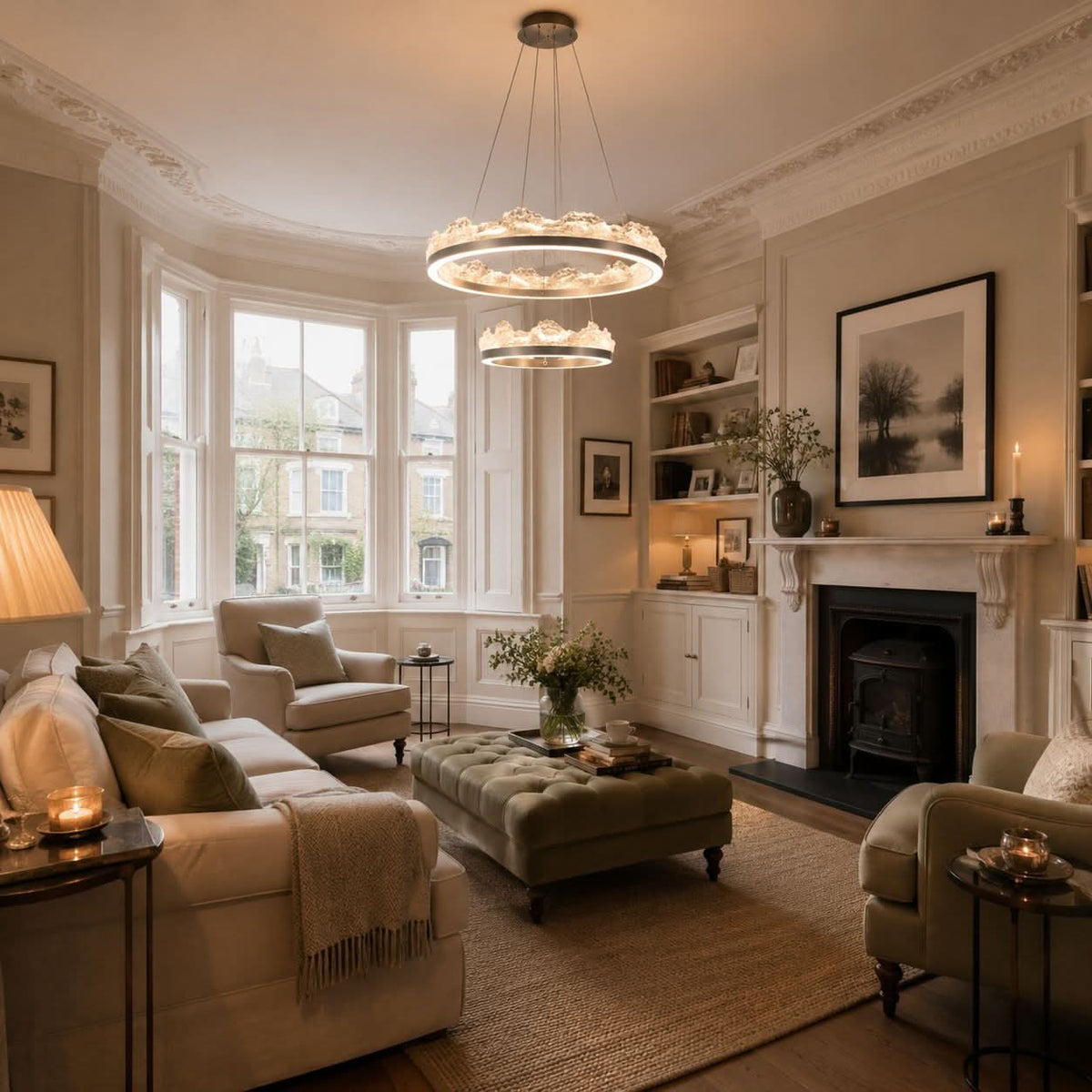 Lightsin High-End Nordic Aluminum Pendant Light with Dimmable Function