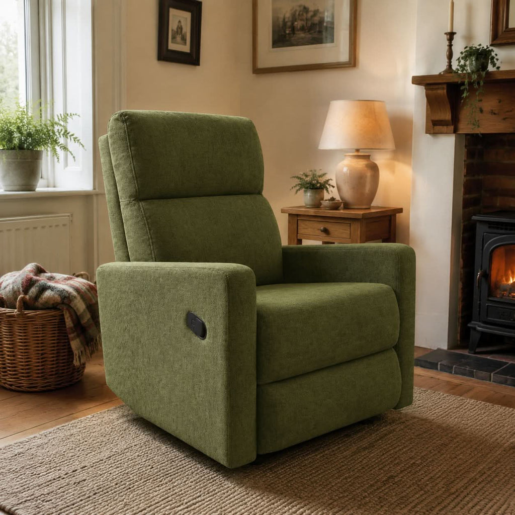 Multi-Angle Recliner Armchair with USB Charging
