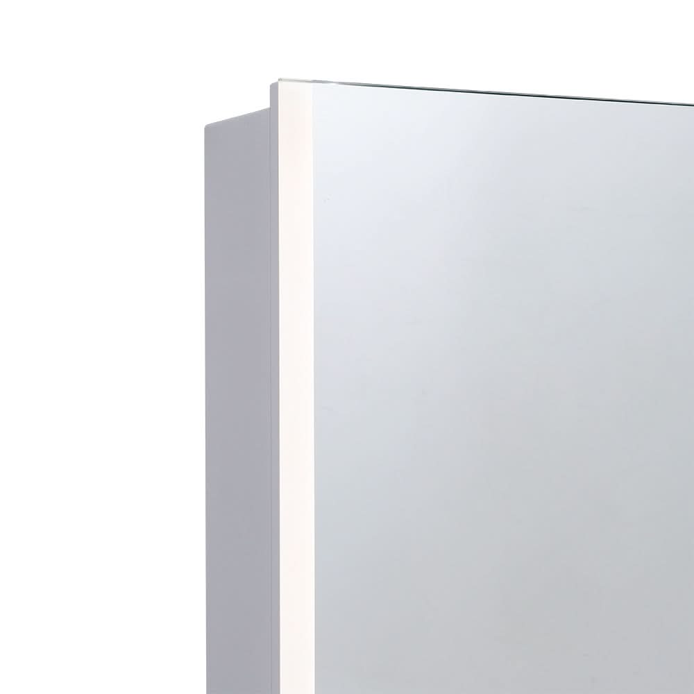 Bathroom Double Doors LED Mirror Cabinet with Smart Switch