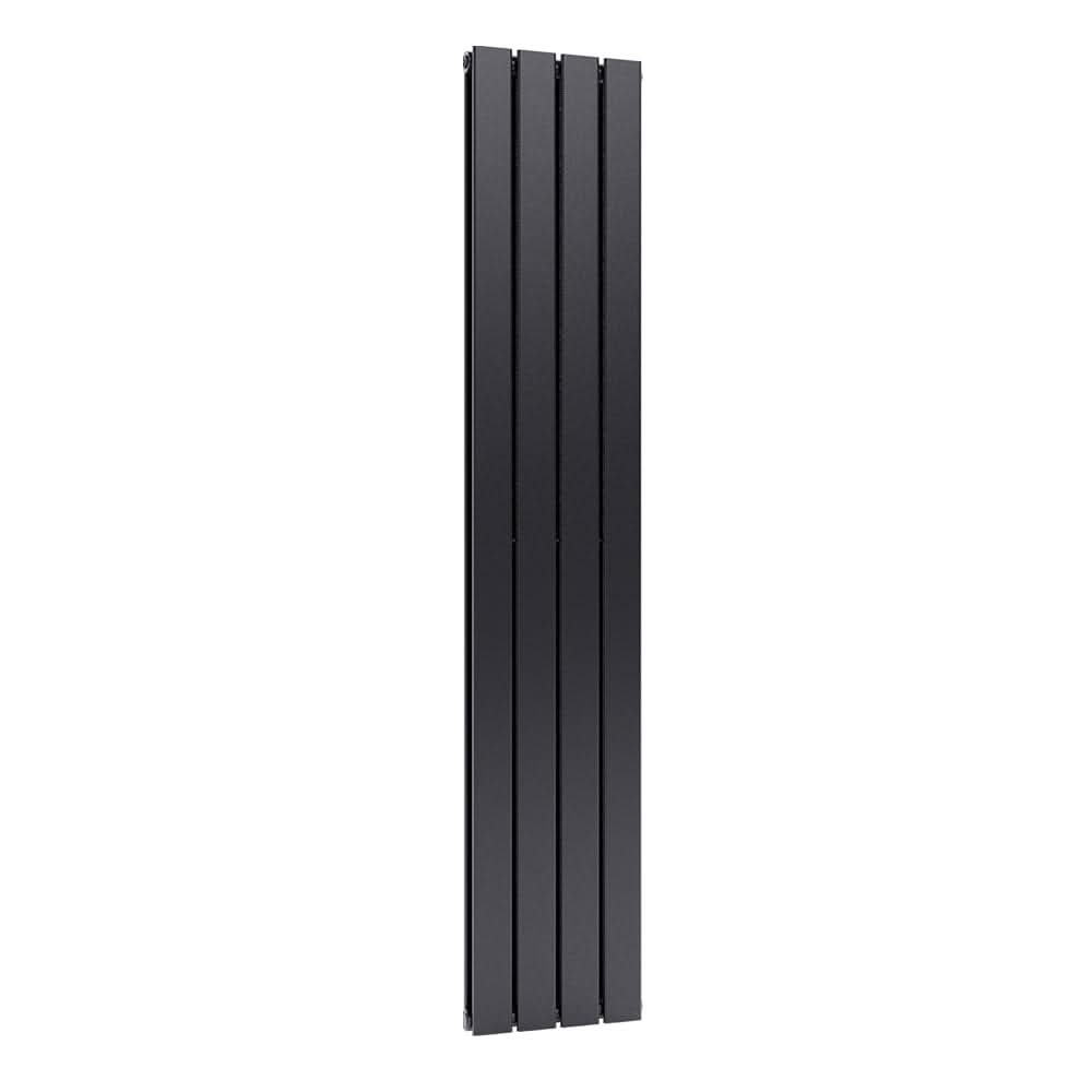 160cm H Smoke Grey Vertical Radiator with Double Panel
