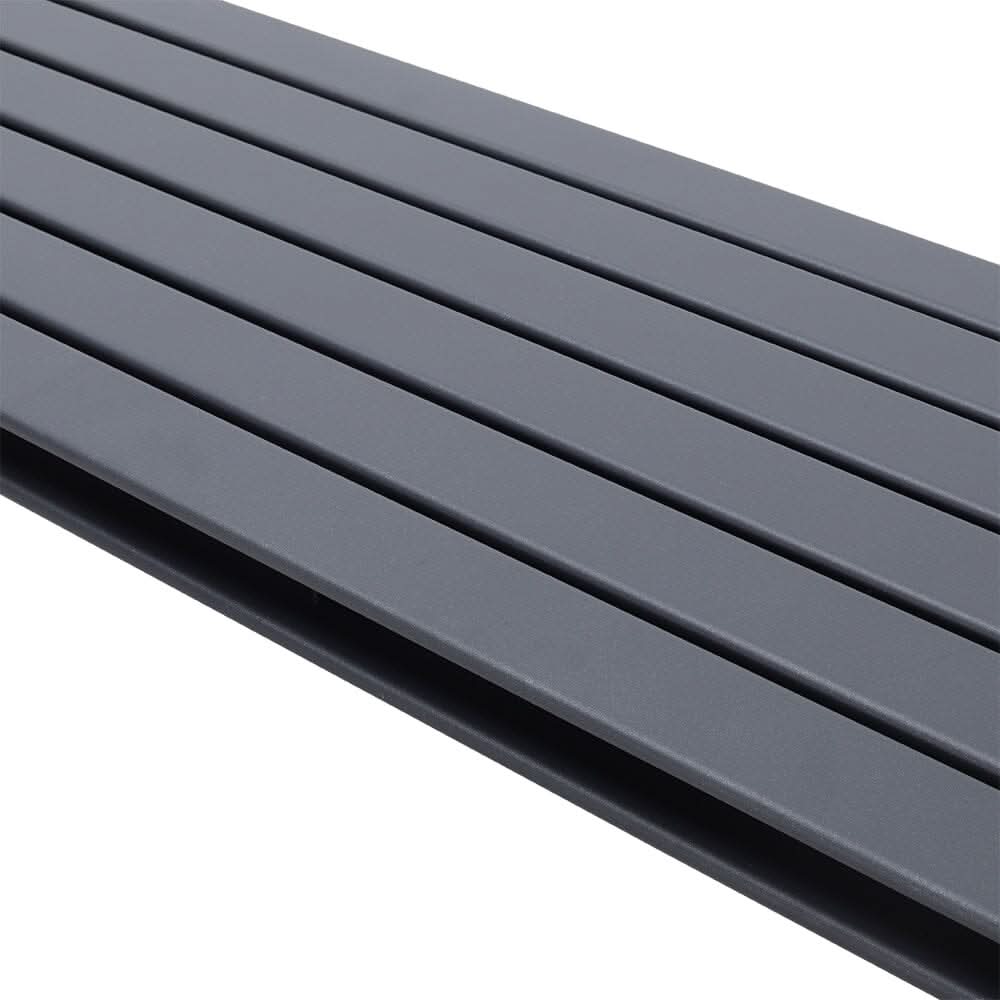 160cm H Smoke Grey Vertical Radiator with Double Panel