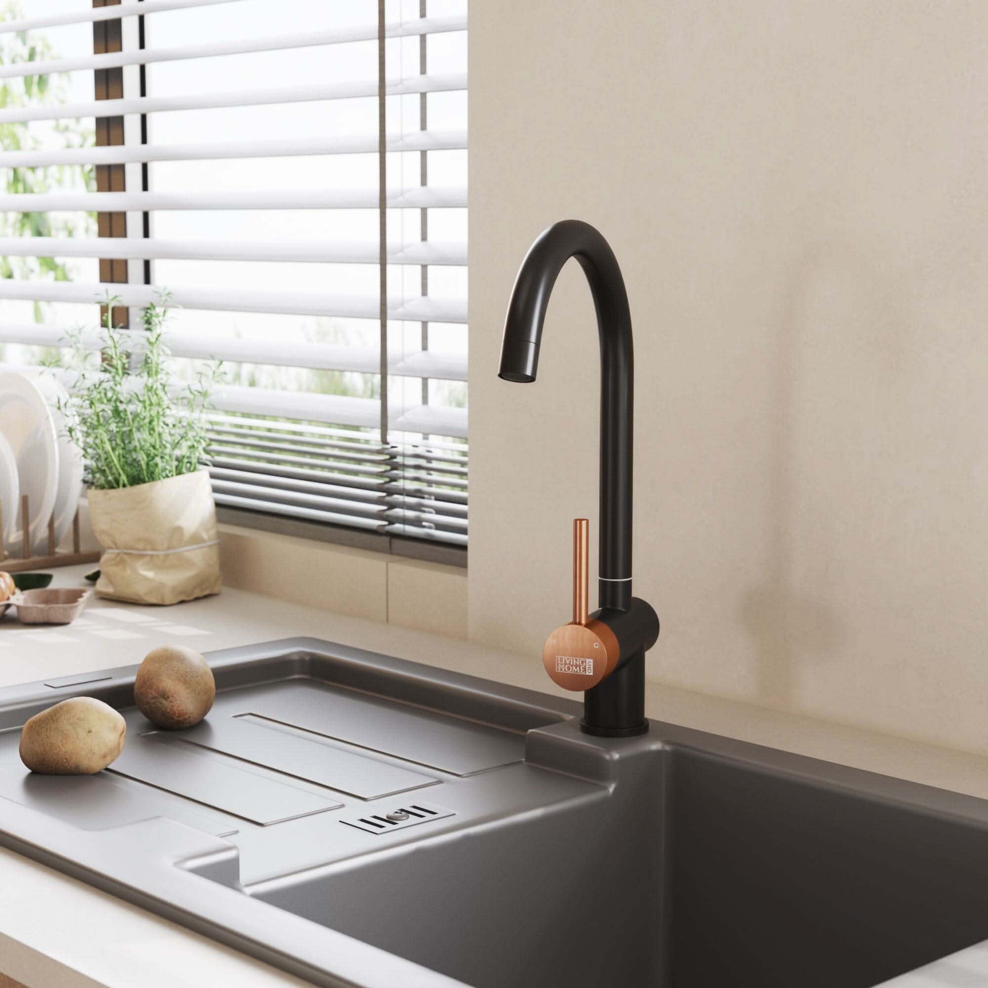 Black High Quality Single Handle Kitchen Bar Faucet
