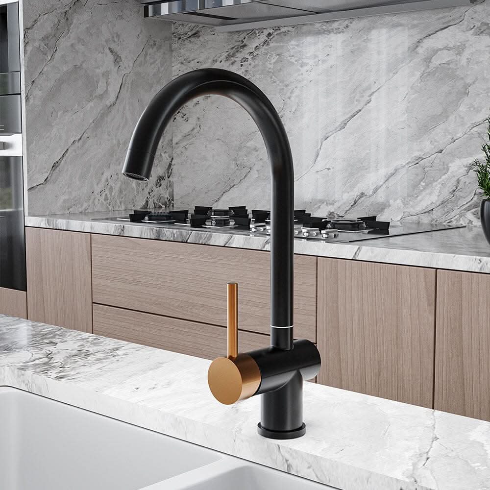 Black High Quality Single Handle Kitchen Bar Faucet