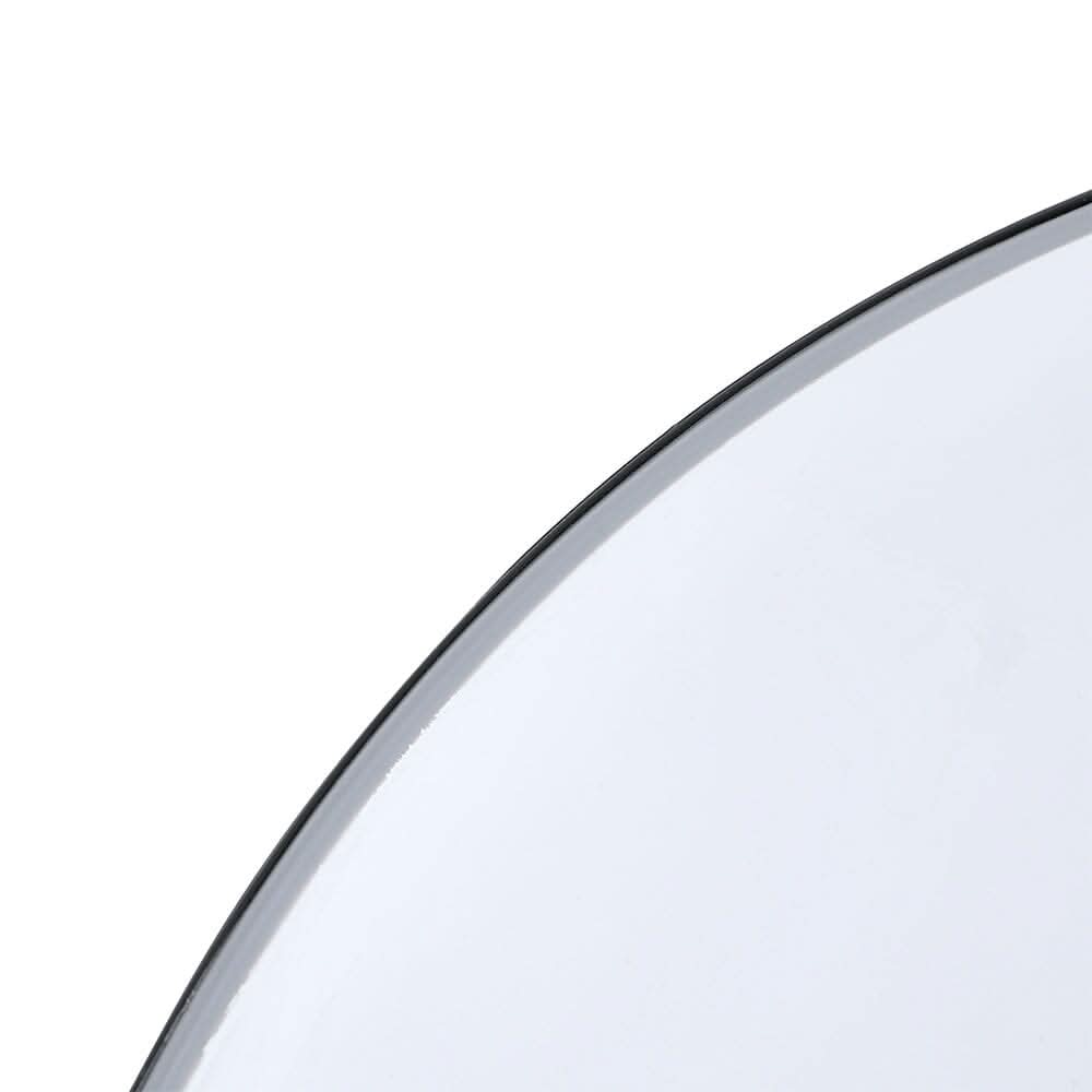Round Metal Framed LED Wall Mirror
