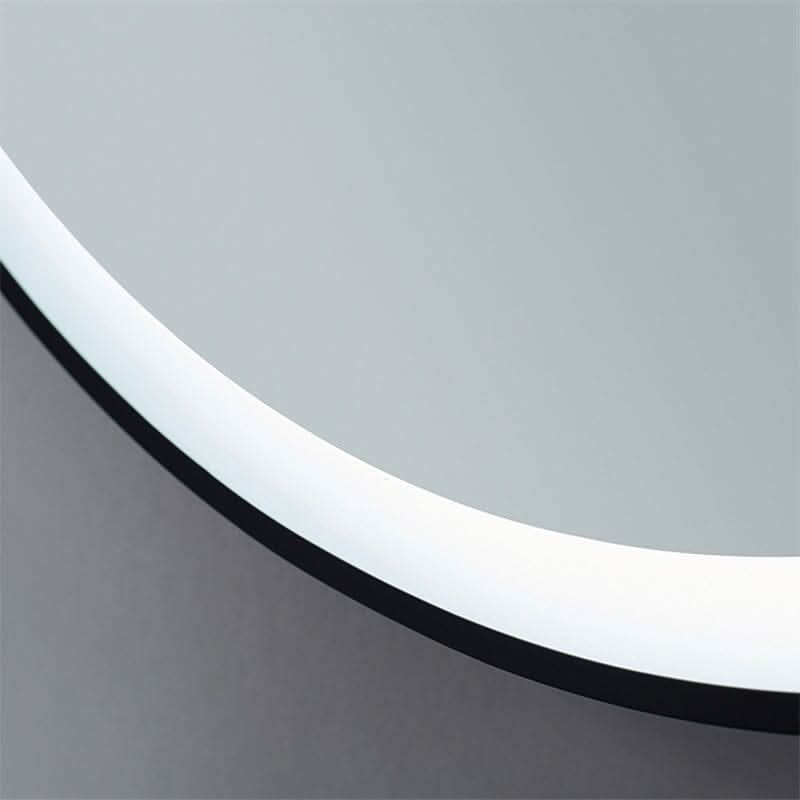 Round Metal Framed LED Wall Mirror