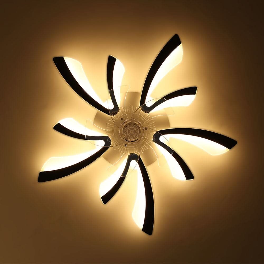 78cm Dia. Acrylic Creative Ceiling Fan with LED Lights
