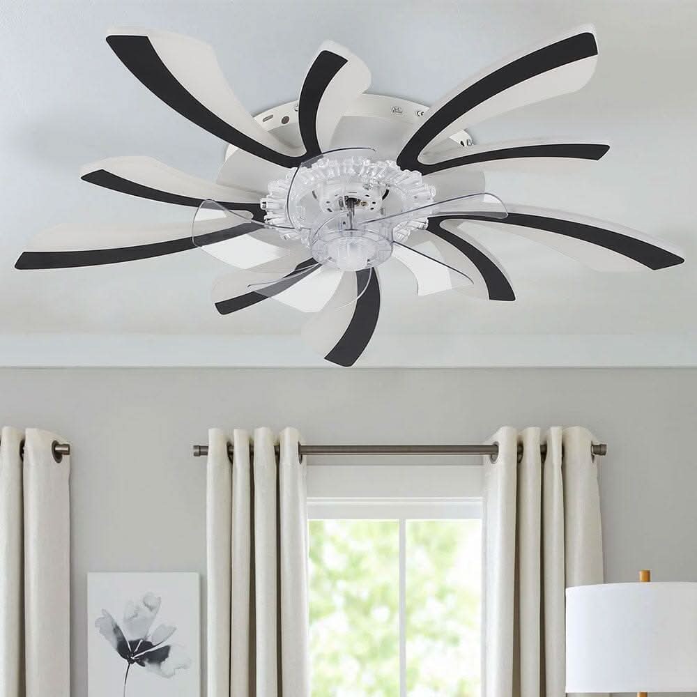 78cm Dia. Acrylic Creative Ceiling Fan with LED Lights