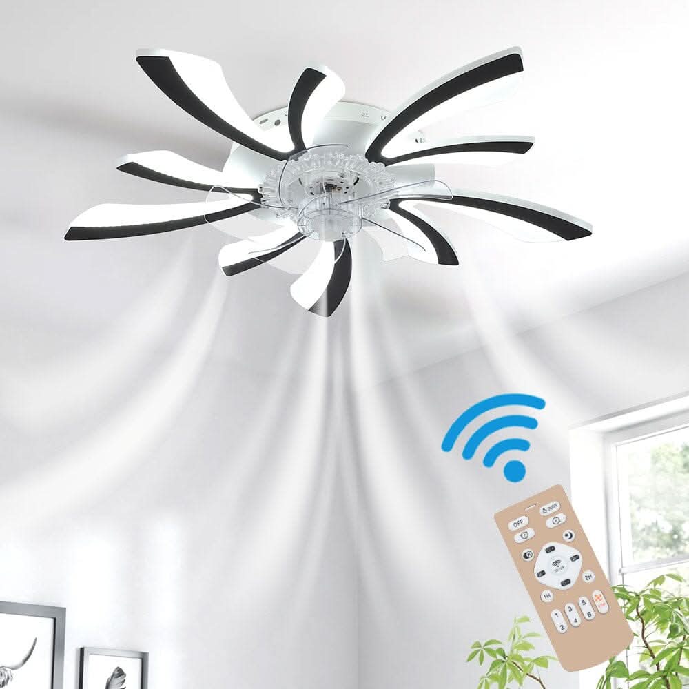 78cm Dia. Acrylic Creative Ceiling Fan with LED Lights