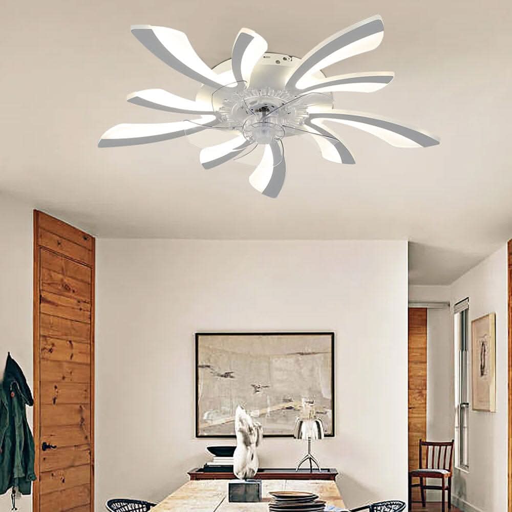 78cm Dia. Acrylic Creative Ceiling Fan with LED Lights