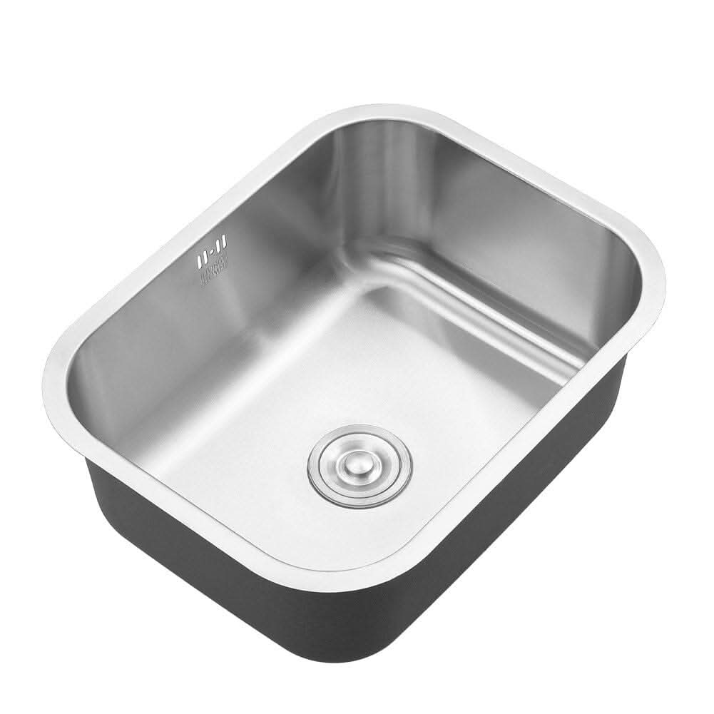 304 Stainless Steel Brushed Finish Square Stretch Sink