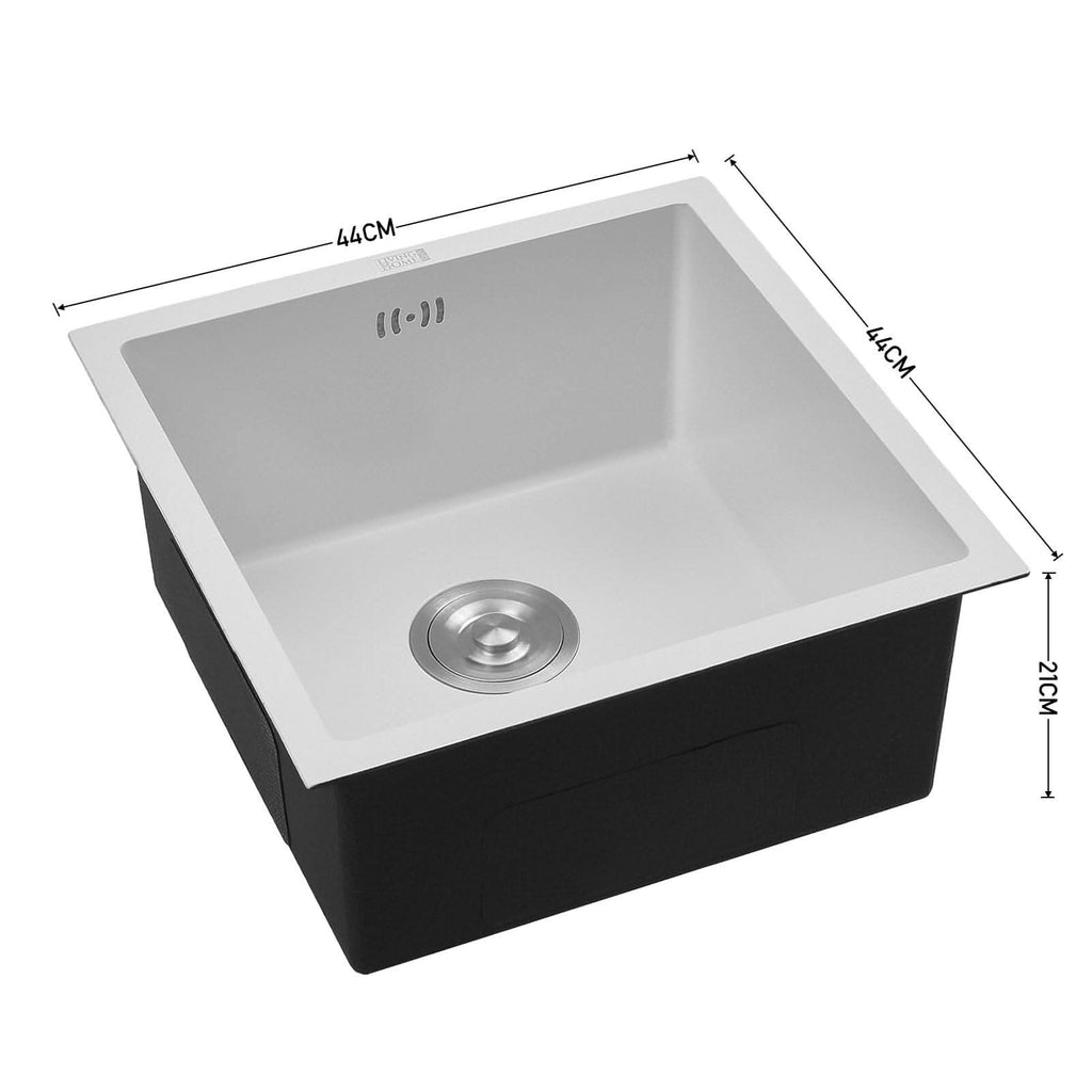 Drop-in Kitchen Sink, Single Bowl Stainless Steel Sink