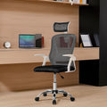 Executive High-Back Ergonomic Office Chair with Adjustable Headrest