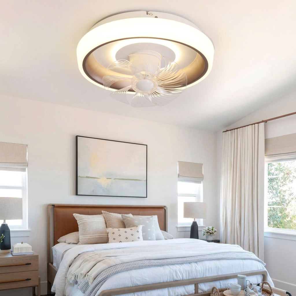 20inch Ceiling Mount LED Fan Light with 8 Blades