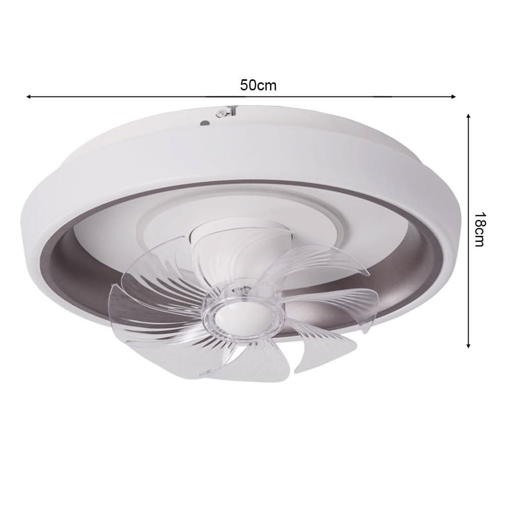 20inch Ceiling Mount LED Fan Light with 8 Blades