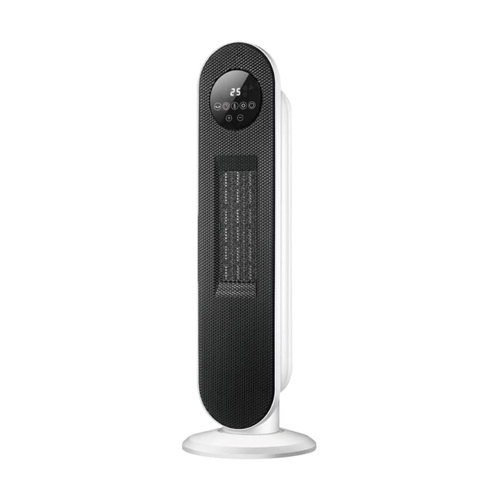 2ft H White Digital PTC Ceramic Heater with Remote Control