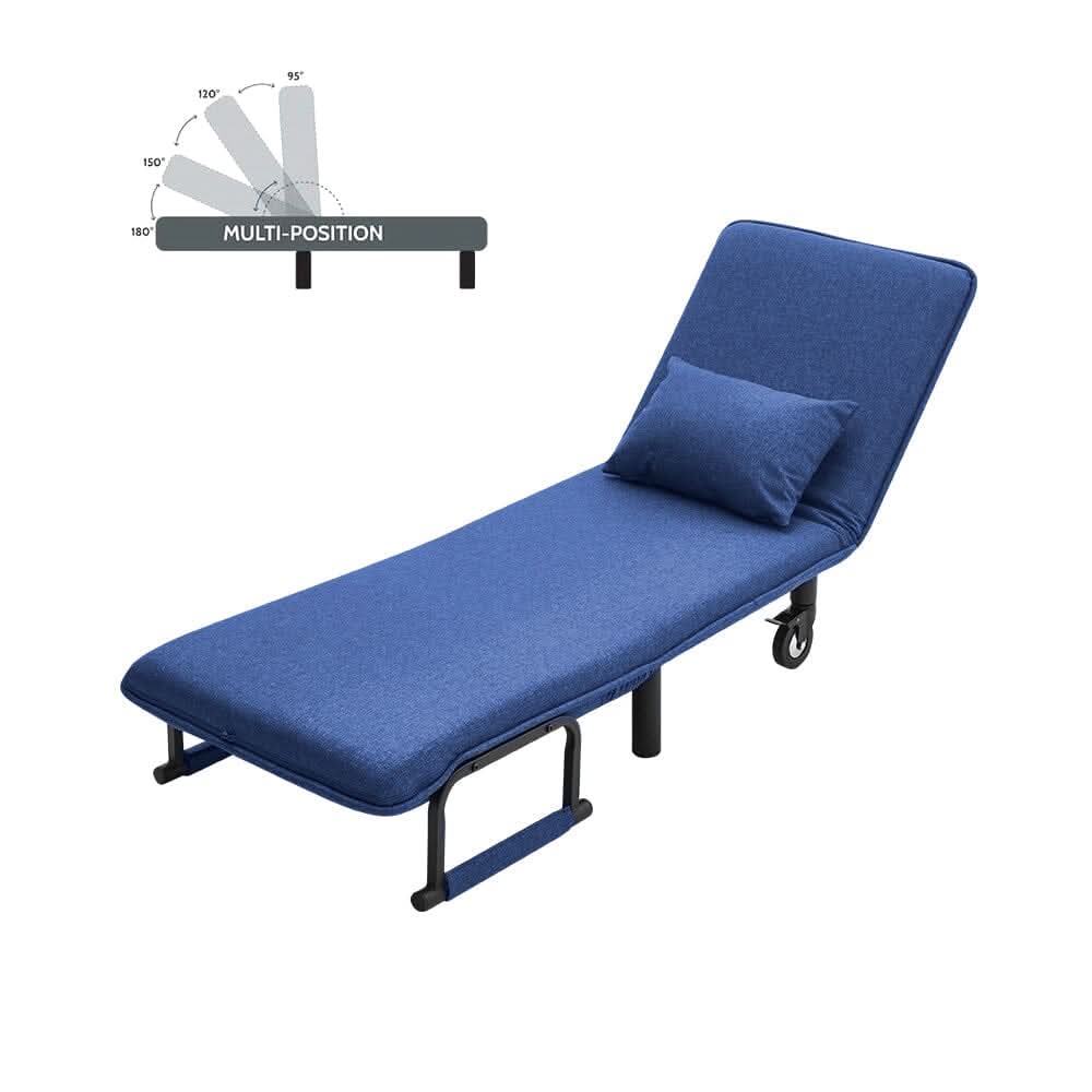 3-in-1, 5-in-1 Lounge and Sofa Bed with Pillow