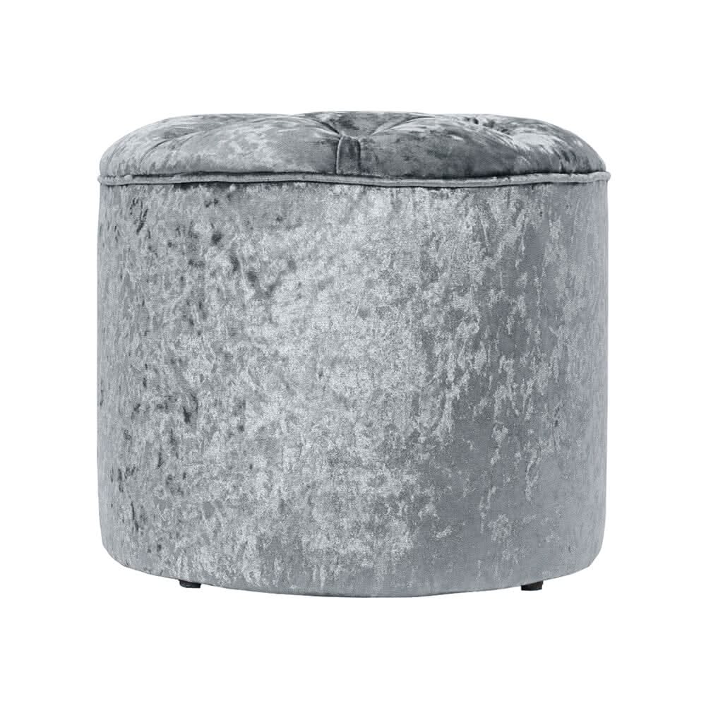 Rheinland Black Footstool