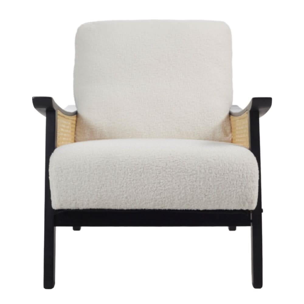 Direct Mid Century Rattan Armchair