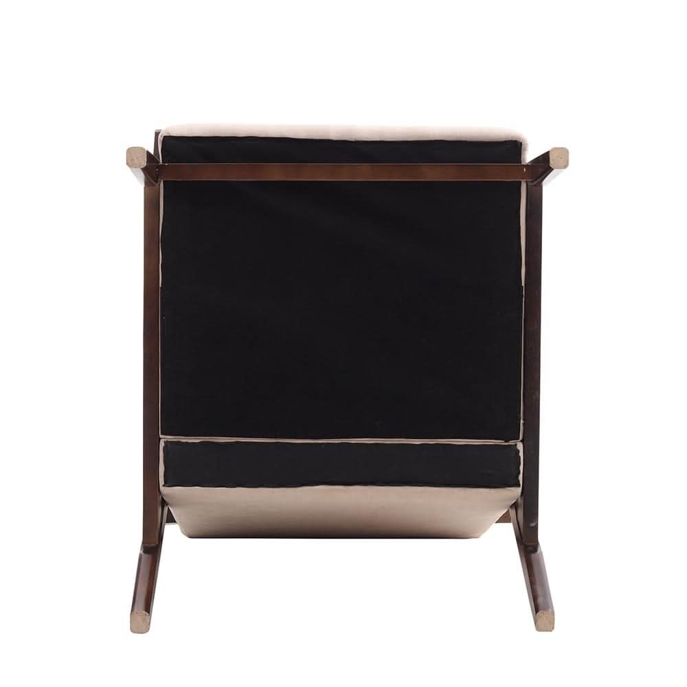 Direct Wooden Single Armchair Sofa Accent Chair Fabric