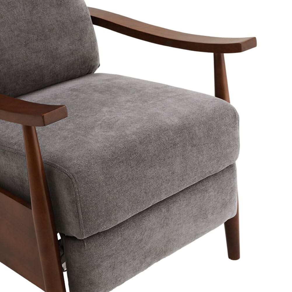 Manual Recliner Armchair with its plush cushions
