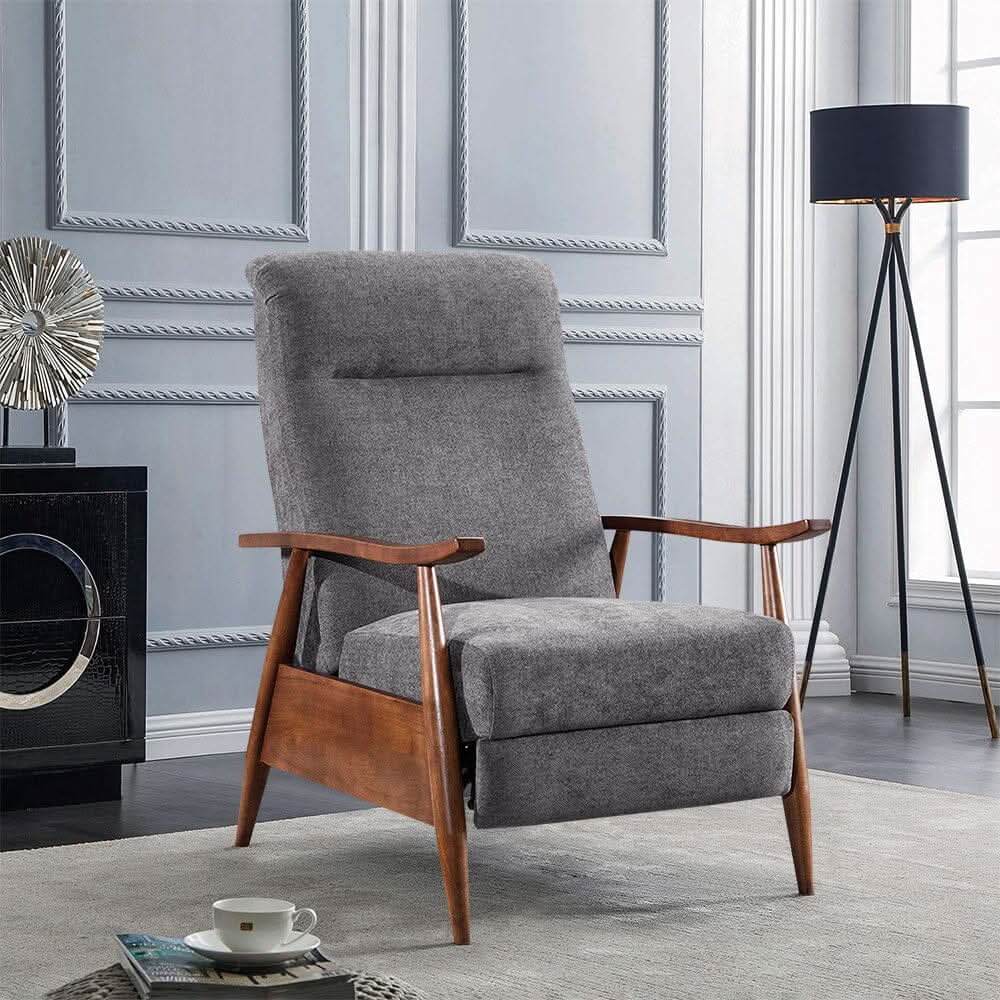 Manual Recliner Armchair with its plush cushions
