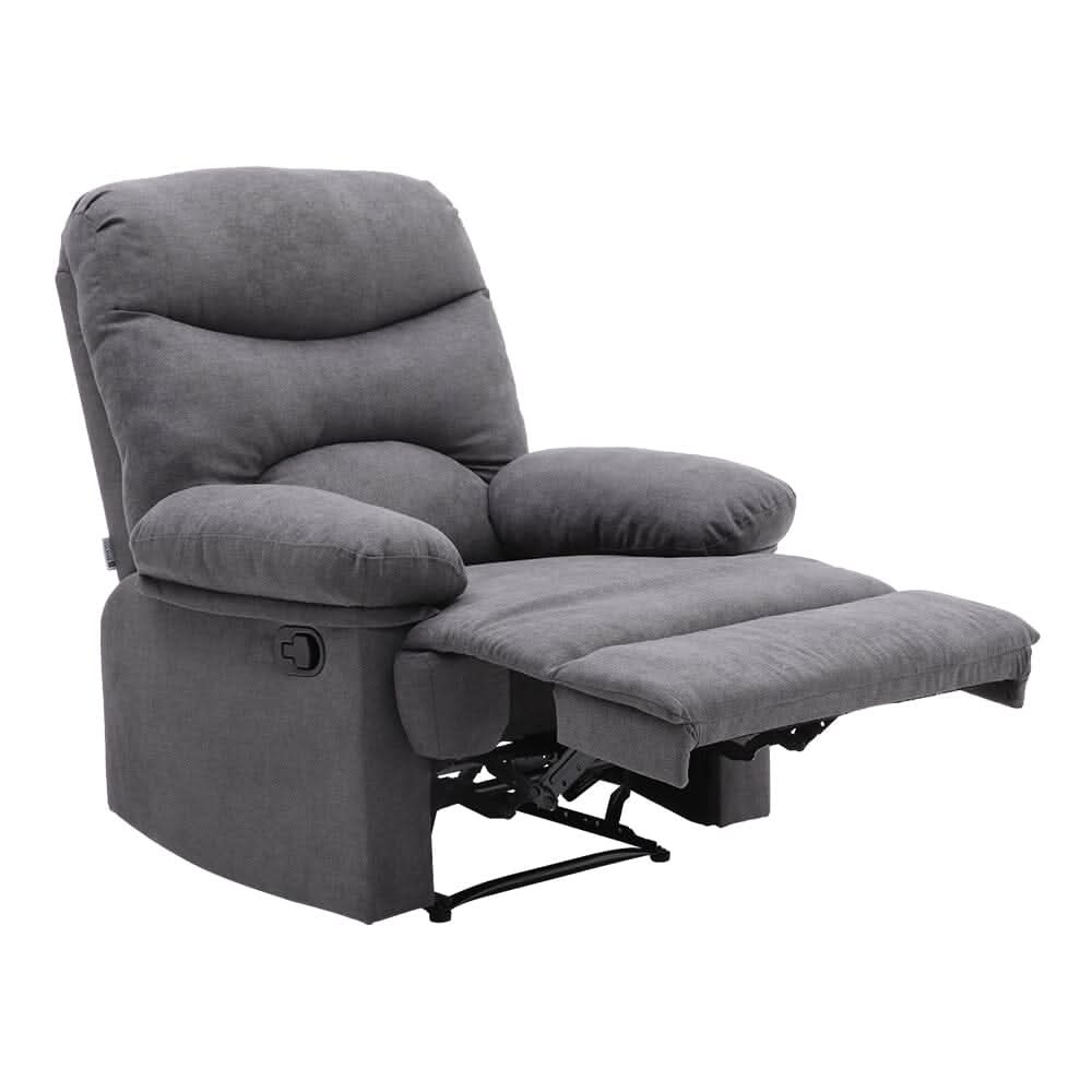 Faux Leather Upholstered Recliner Armchair