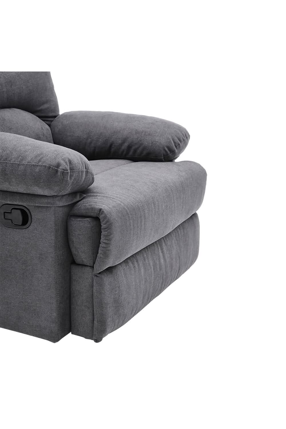 Faux Leather Upholstered Recliner Armchair