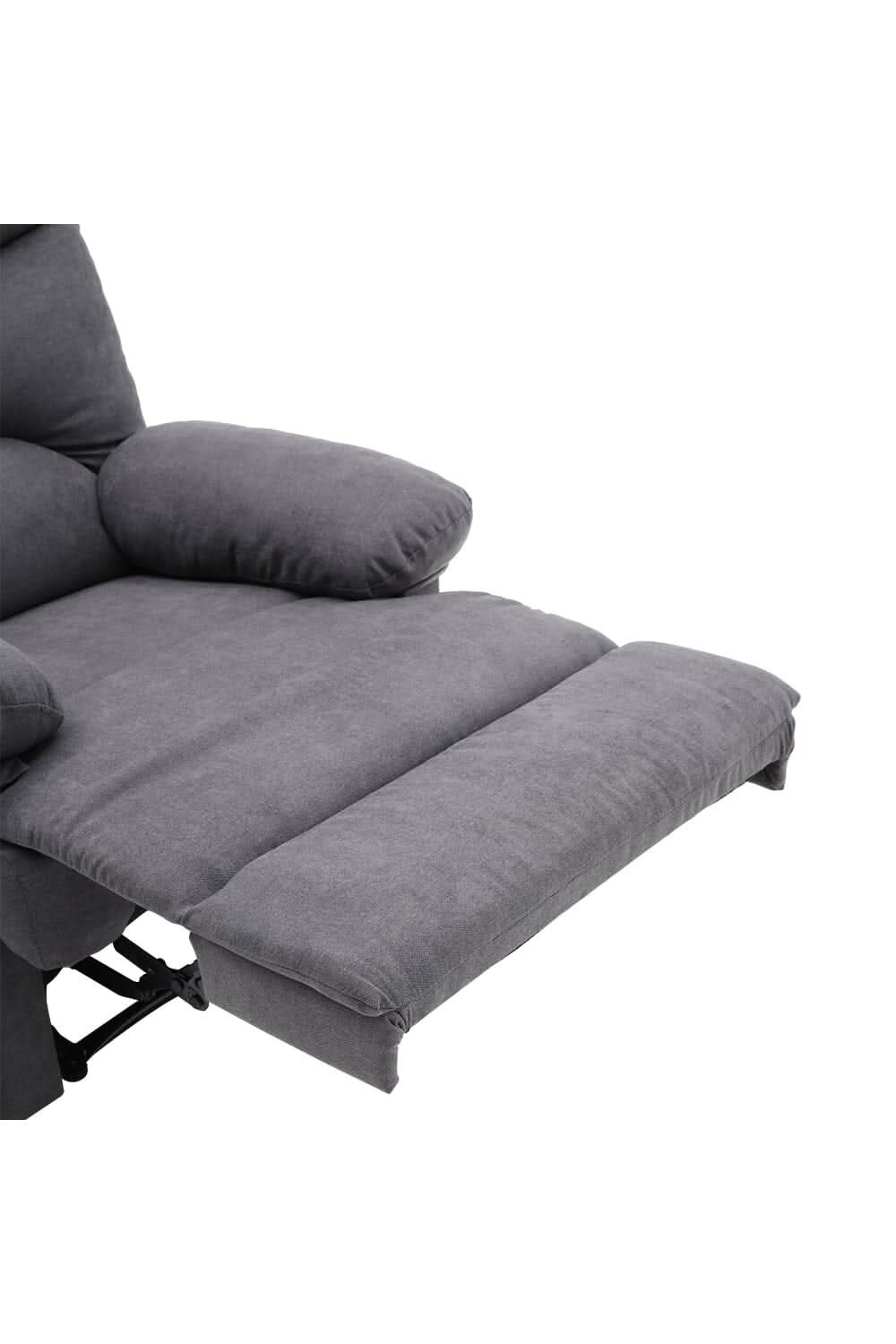 Faux Leather Upholstered Recliner Armchair