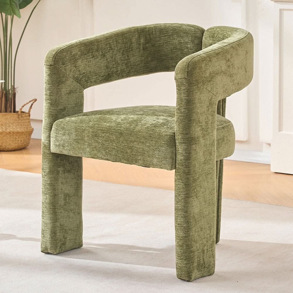 Chenille Leisure Chair Modern Home Seating