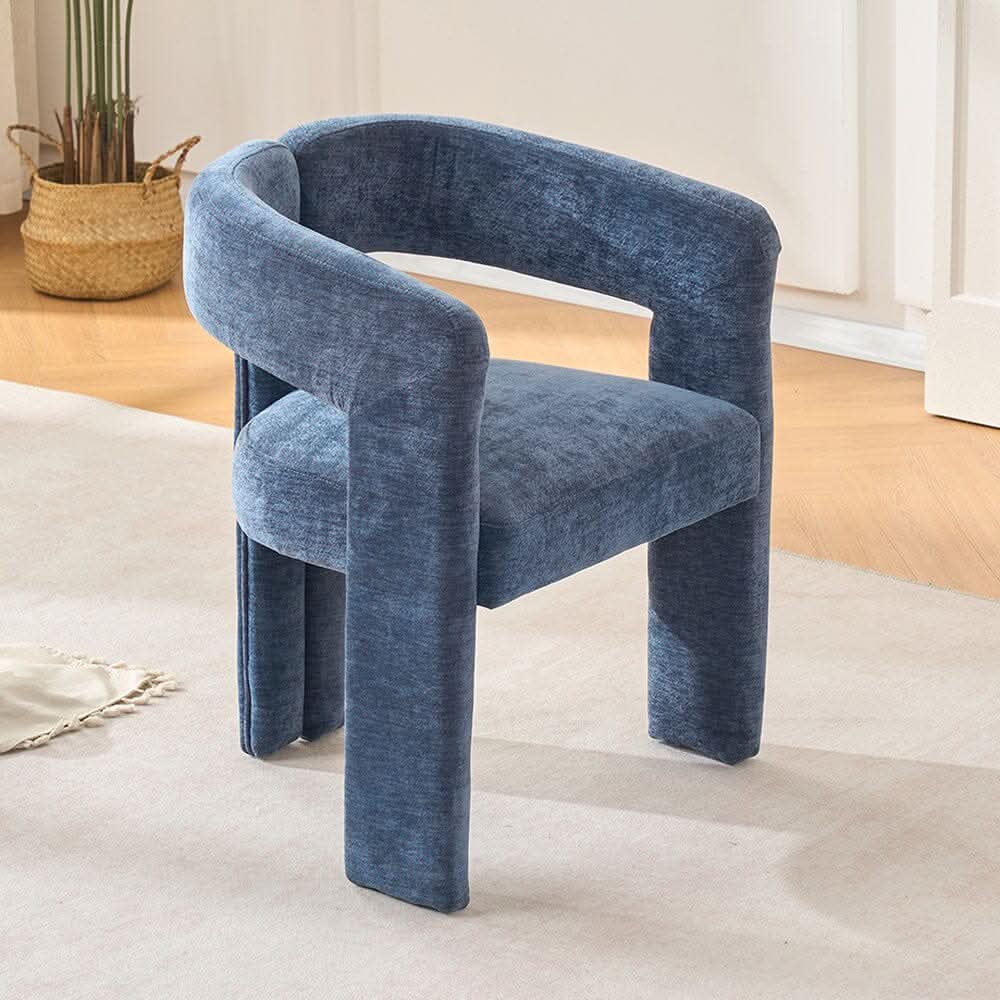 Chenille Leisure Chair Modern Home Seating