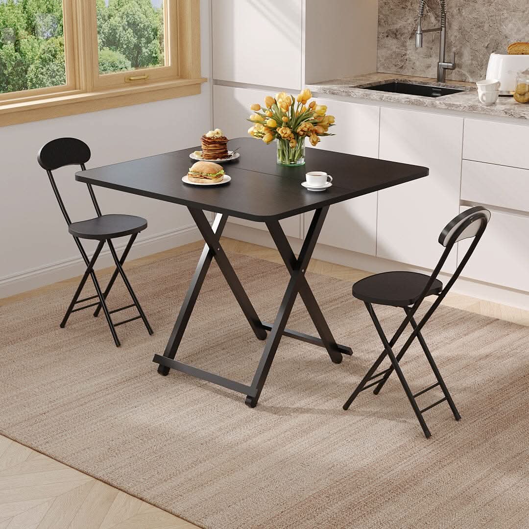 Portable Folding Dining Chair Compact Space Saving Seating