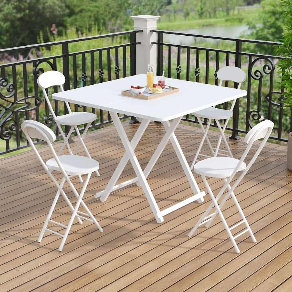 Portable Folding Dining Chair Compact Space Saving Seating