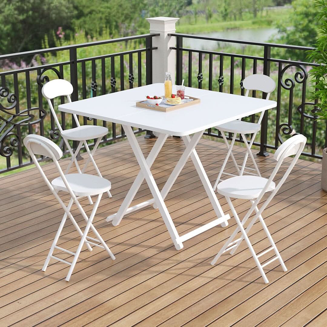 Portable Folding Dining Chair Compact Space Saving Seating