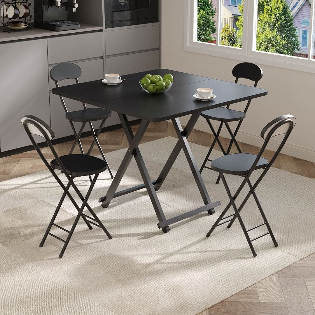 Portable Folding Dining Chair Compact Space Saving Seating