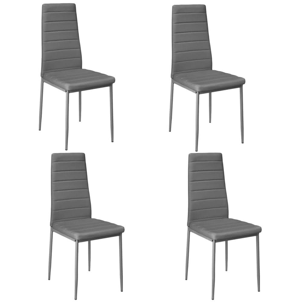 PU Leather Dining Chair Set