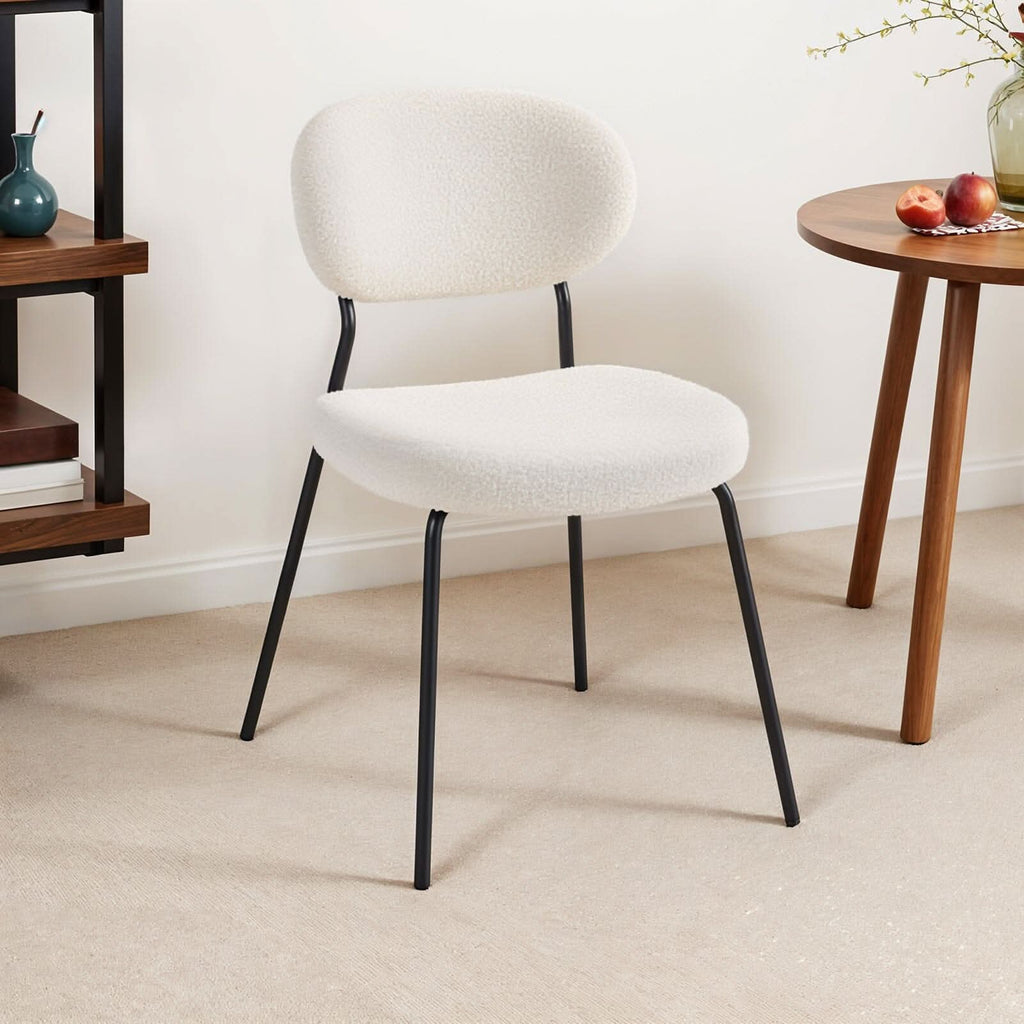 Teddy Fabric Dining Chair Set